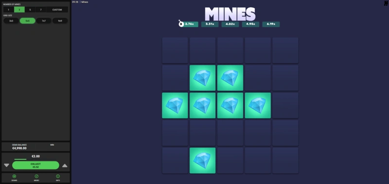 Mines game