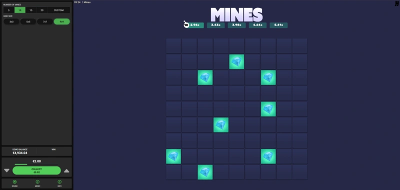 Mines game