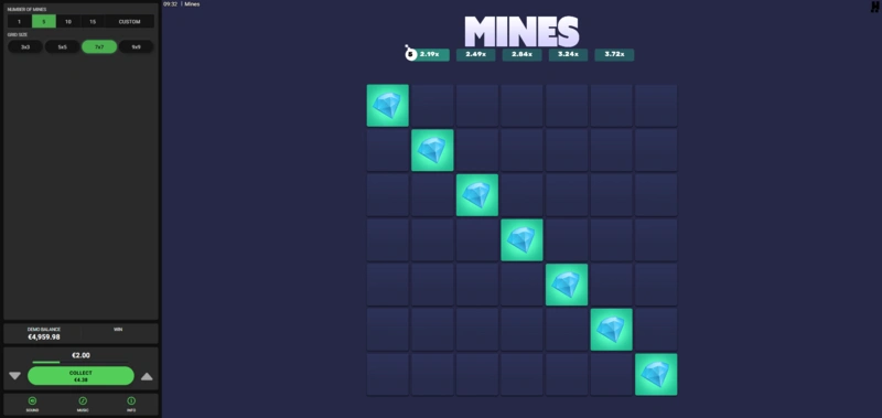 Mines game